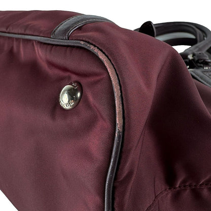 Prada Shoulder Bag Burgundy — view 8