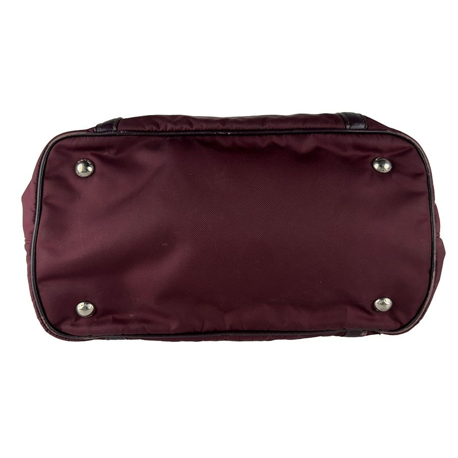 Prada Shoulder Bag Burgundy — view 4