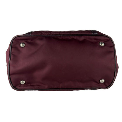 Prada Shoulder Bag Burgundy — view 4
