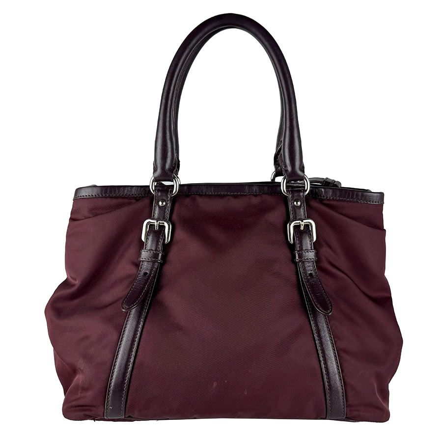 Prada Shoulder Bag Burgundy — view 3
