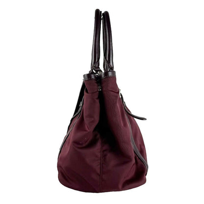 Prada Shoulder Bag Burgundy — view 2