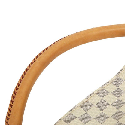 Louis Vuitton Damier Azur Artsy MM Tote White Leather — view 8