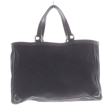 Gucci Abbey GG Canvas Tote Handbag Black — view 2