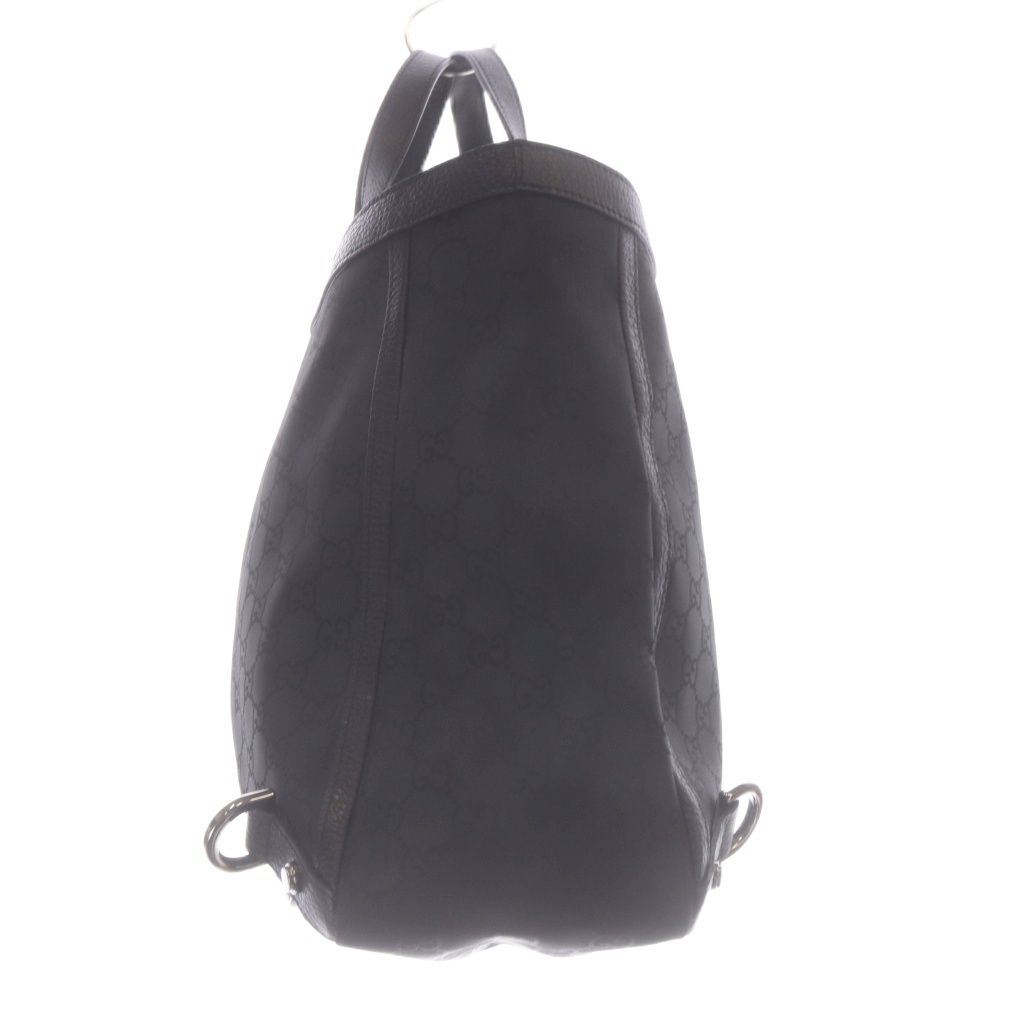 Gucci Abbey GG Canvas Tote Handbag Black — view 4