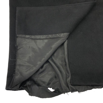Max Mara High Neck Wool Coat Black 40 — view 6