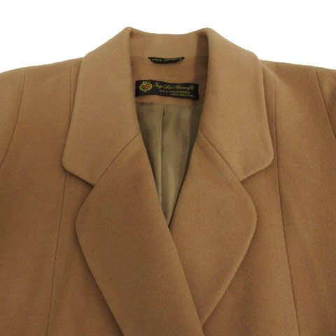 Loro Piana Pure Cashmere Double Breasted Coat 100% Brown — view 3
