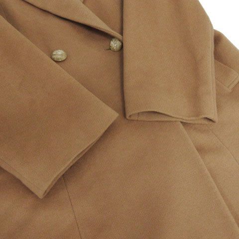 Loro Piana Pure Cashmere Double Breasted Coat 100% Brown — view 4