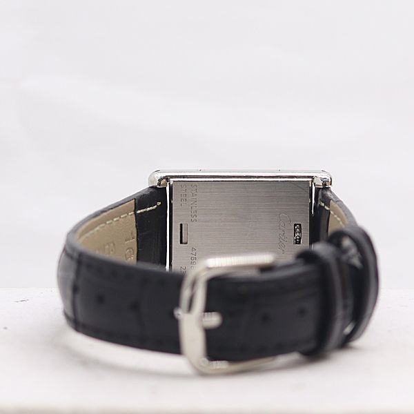 Cartier Tank Basculant White Dial Watch — view 4