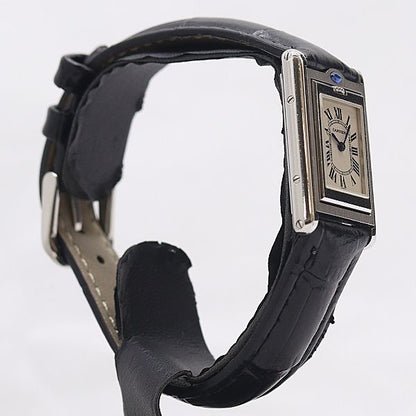 Cartier Tank Basculant White Dial Watch — view 2