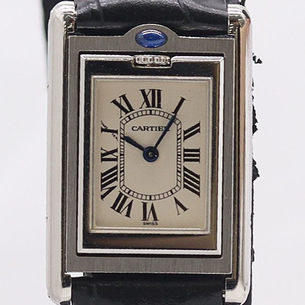 Cartier Tank Basculant White Dial Watch