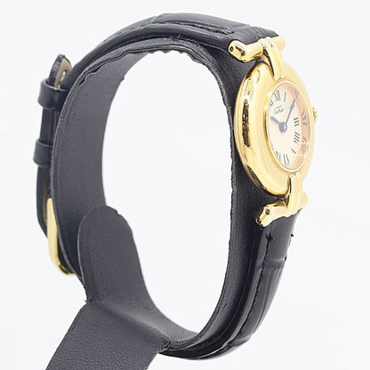 Cartier Must Colisee 925 Sterling Silver Ivory Dial Watch — view 2