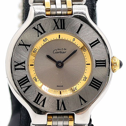 Cartier Must 21 Silver Dial Color Watch