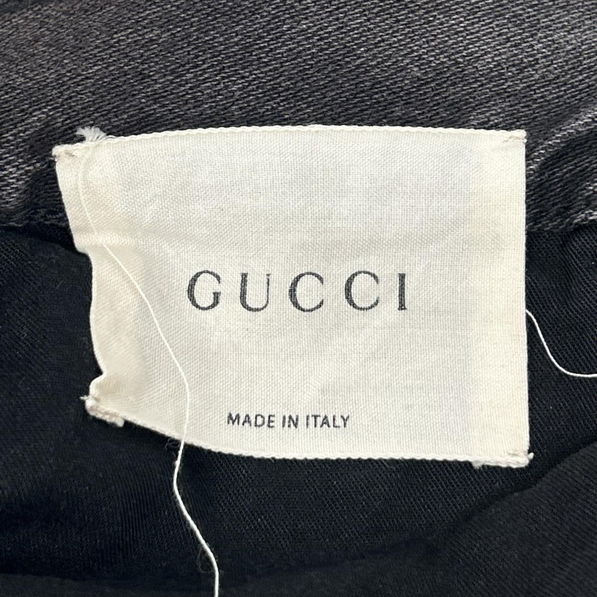 Gucci Gray Bleached Denim Pants 32 Jeans — view 4