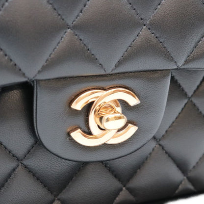 Chanel Black Lambskin PG Quilted 25 Shoulder Bag — view 6