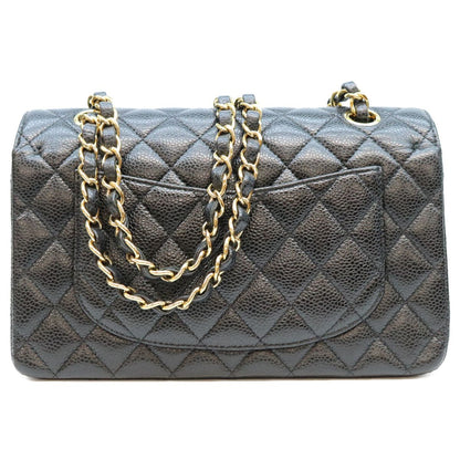 Chanel Black Caviar Quilted 23 Shoulder Bag — view 3