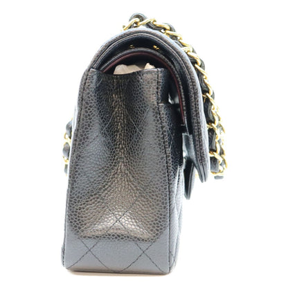 Chanel Black Caviar Quilted 23 Shoulder Bag — view 4