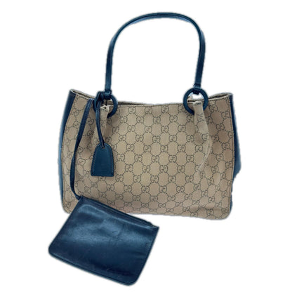 Gucci Bag Handbag Canvas Brown