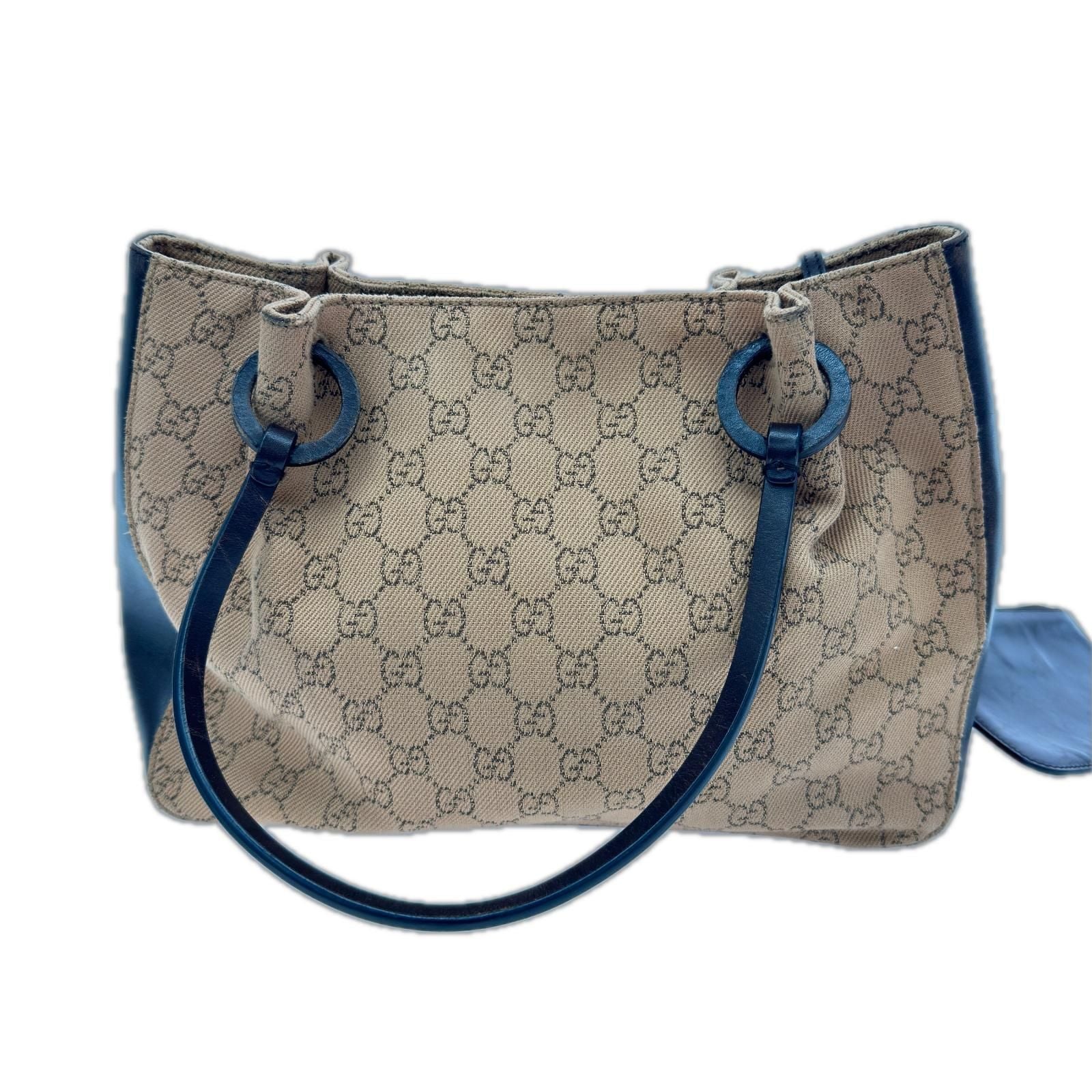 Gucci Bag Handbag Canvas Brown — view 2