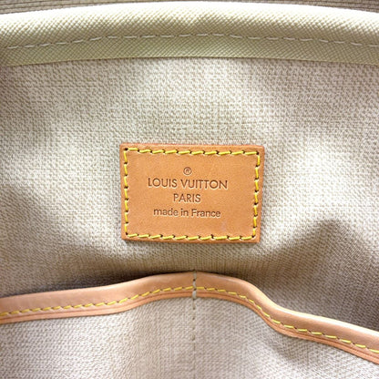 Louis Vuitton Monogram Leather Brown Handbag Gold — view 4