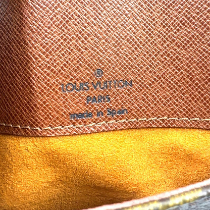 Louis Vuitton Musette Salsa Short Strap Monogram Leather Brown Shoulder Bag Gold — view 4
