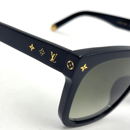 Louis Vuitton My Monogram Cat Eye Acetate Metal Gold Black Sunglasses Eyewear — view 8