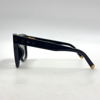 Louis Vuitton My Monogram Cat Eye Acetate Metal Gold Black Sunglasses Eyewear — view 5