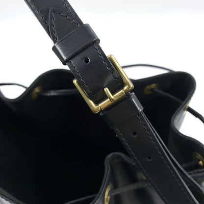 Louis Vuitton Noe Epi Noir Leather Black Shoulder Bag Gold — view 7