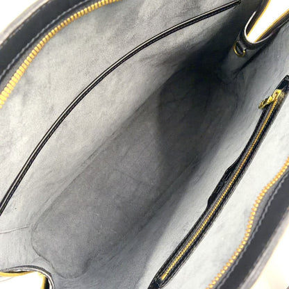Louis Vuitton Lussac Epi Noir Leather Black Shoulder Bag Gold — view 3