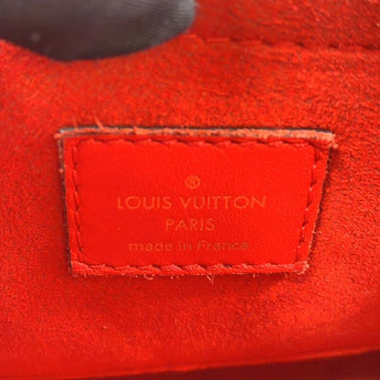 Louis Vuitton Locky BB 2-Way Shoulder Leather Brown Red Handbag Gold — view 4