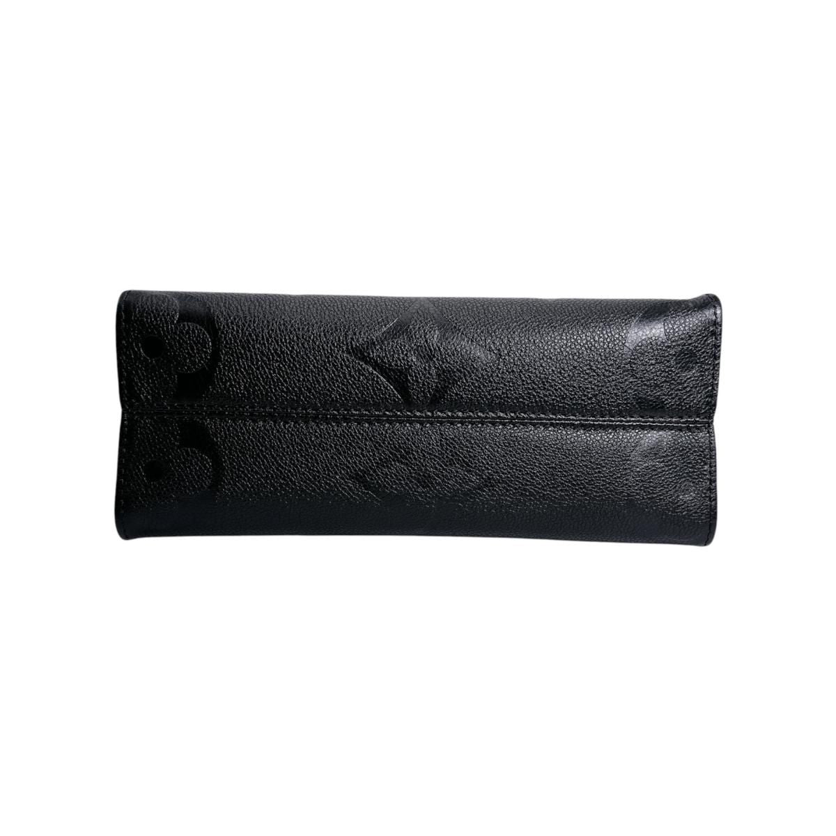 Louis Vuitton Monogram Empreinte Handbag on the Go PM Tote Noir — view 4