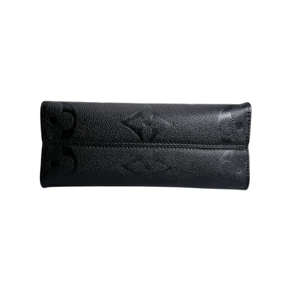 Louis Vuitton Monogram Empreinte Handbag on the Go PM Tote Noir — view 4