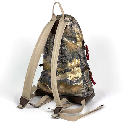 Gucci Backpack North Face Collaboration Nylon Beige Multicolor — view 2