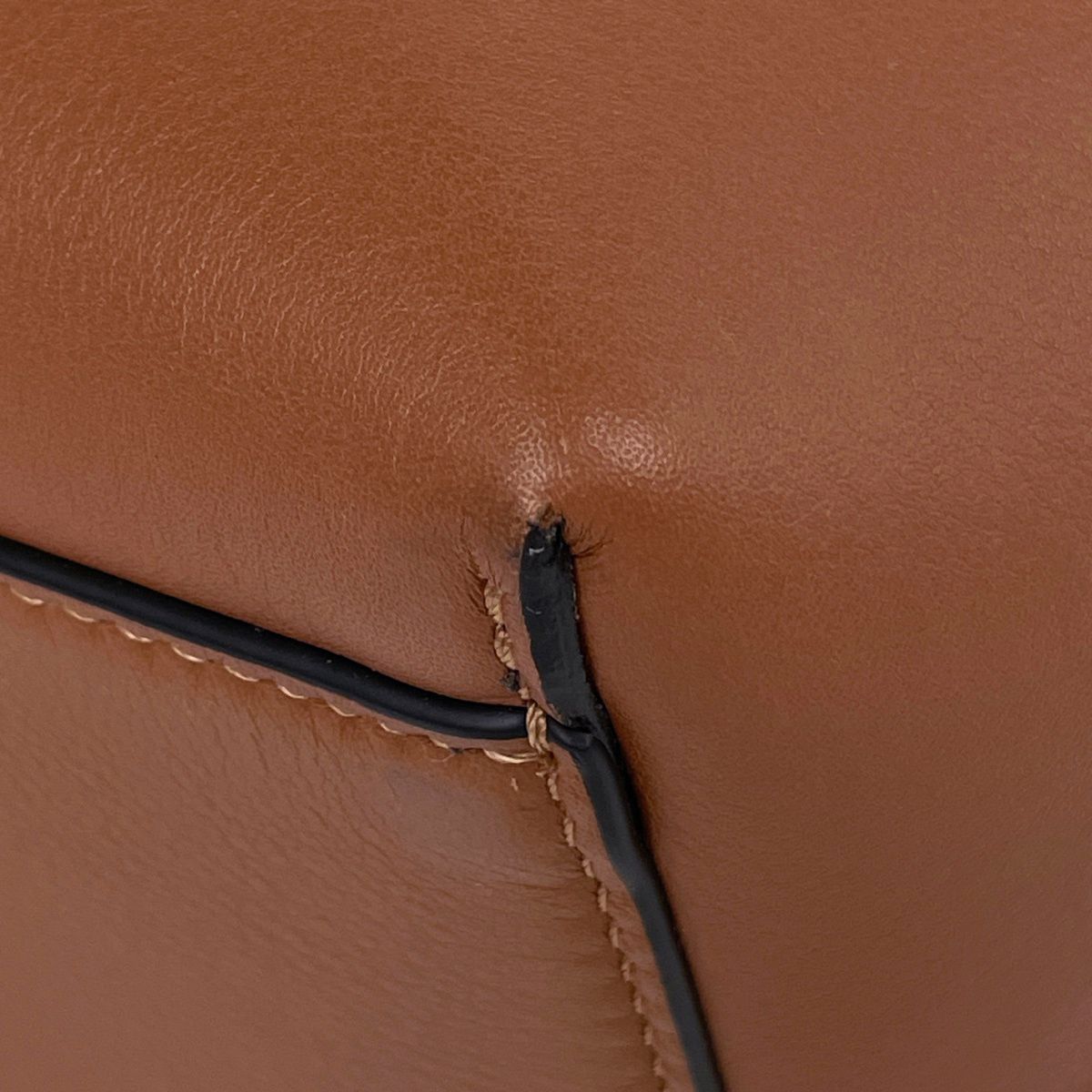 Loewe Handbag Anagram 2-Way Leather Brown — view 3