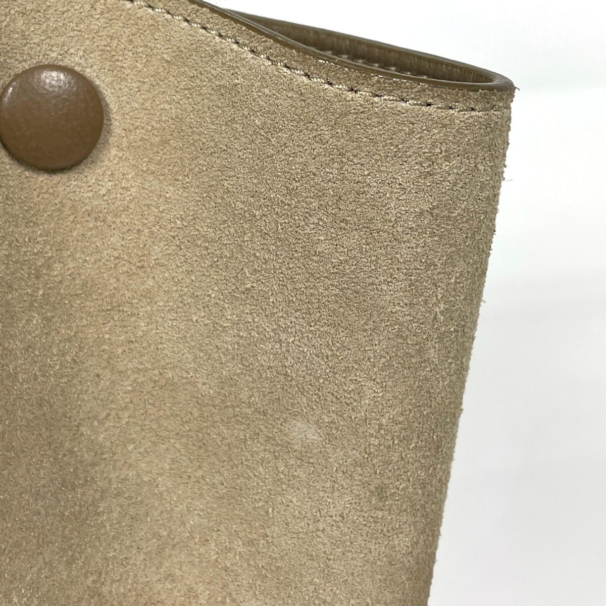 Celine Handbag Trapeze 2-Way Leather Beige — view 4
