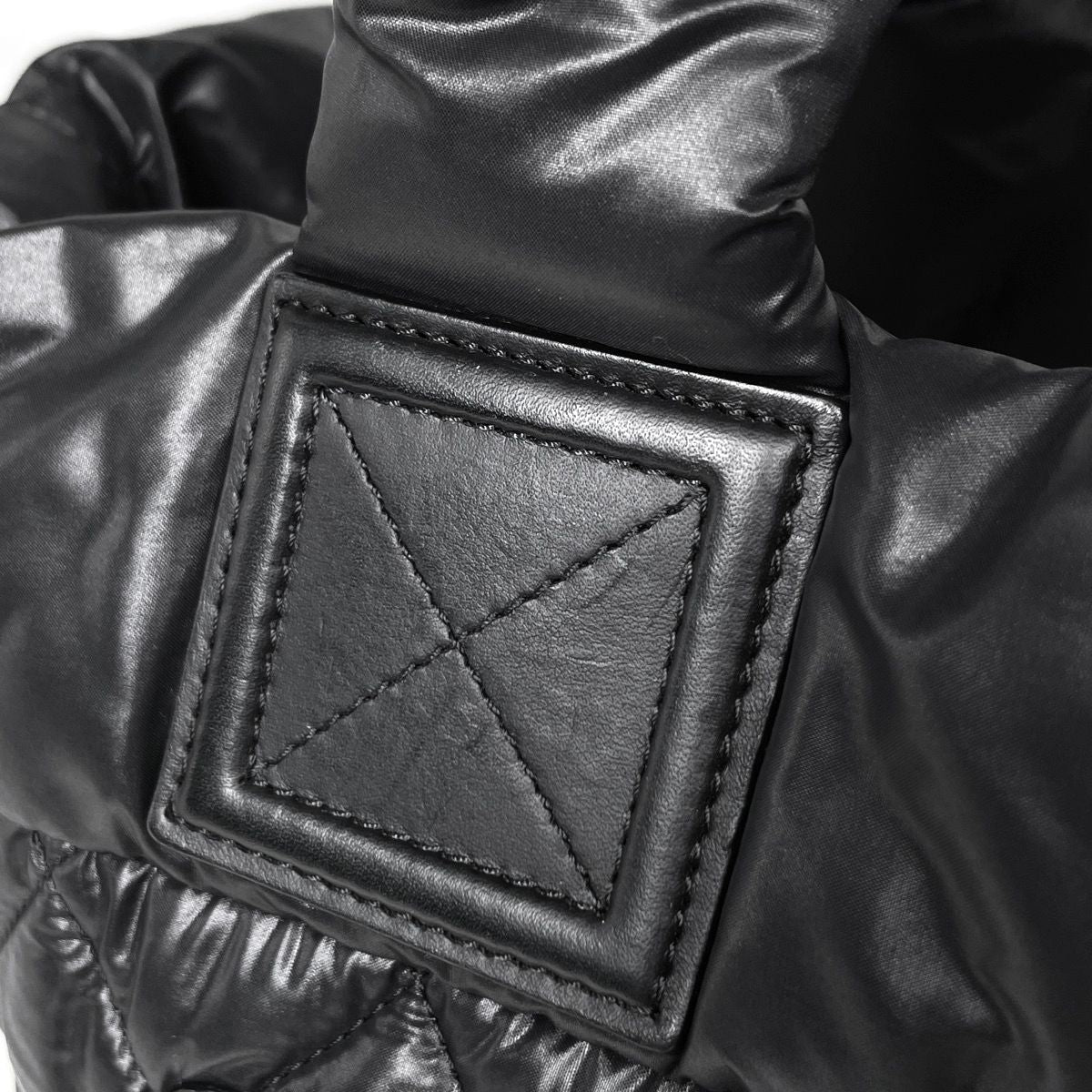 Chanel Tote Coco Cocoon Small CC Logo Nylon Black — view 4