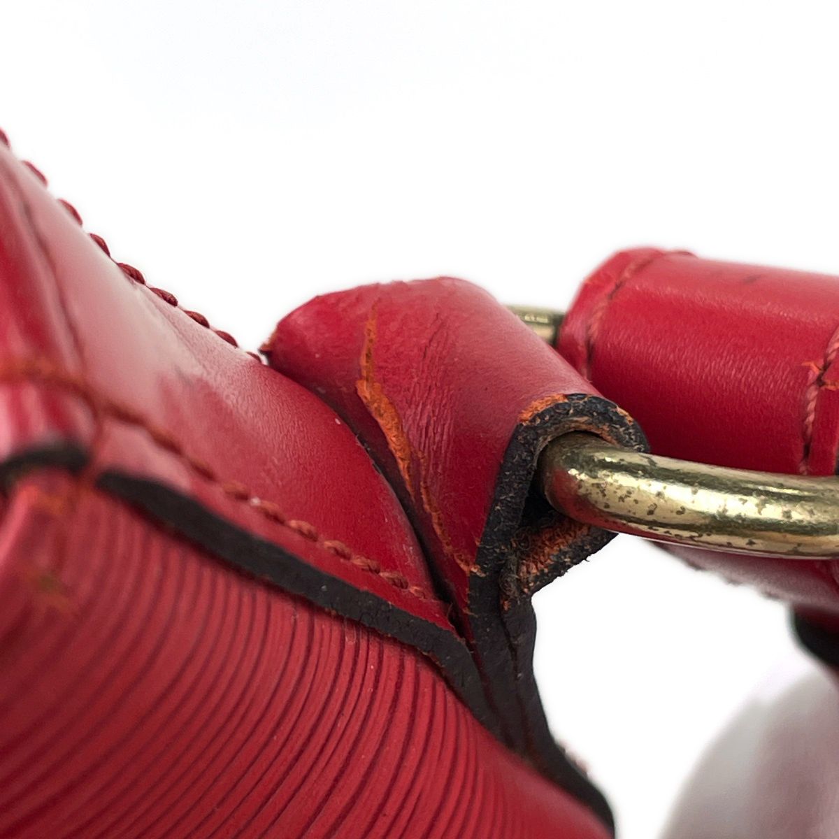 Louis Vuitton Noe Shoulder Bag Drawstring Epi Castilian — view 7
