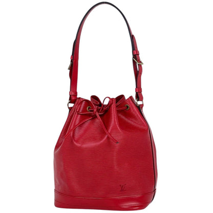 Louis Vuitton Noe Shoulder Bag Drawstring Epi Castilian