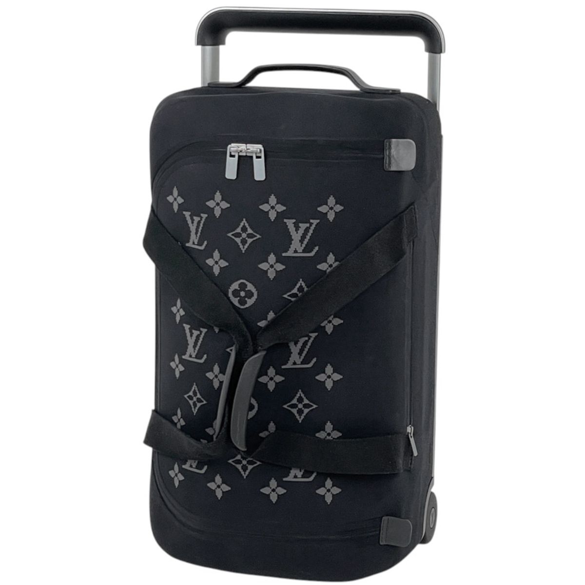 Louis Vuitton Horizon Soft Travel Bag Monogram Eclipse Leather Noir