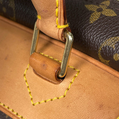 Louis Vuitton Deauville Handbag Handle Bowling Vanity Monogram Brown — view 4