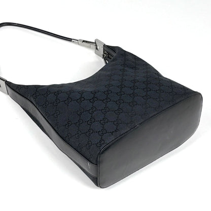 Gucci Shoulder Bag GG Pattern Canvas Black — view 2