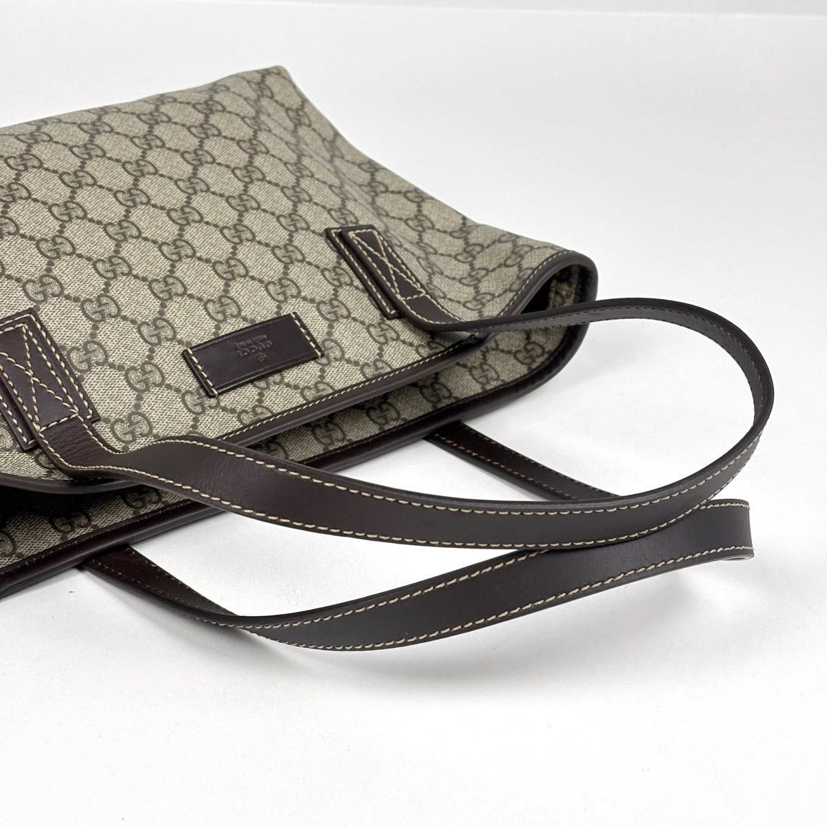 Gucci Tote GG Pattern Beige Brown — view 4