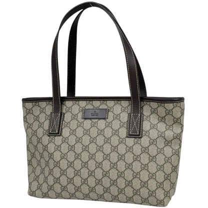 Gucci Tote GG Pattern Beige Brown