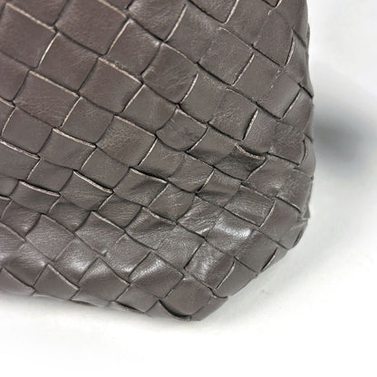Bottega Veneta Shoulder Bag Intrecciato Leather Beige — view 4