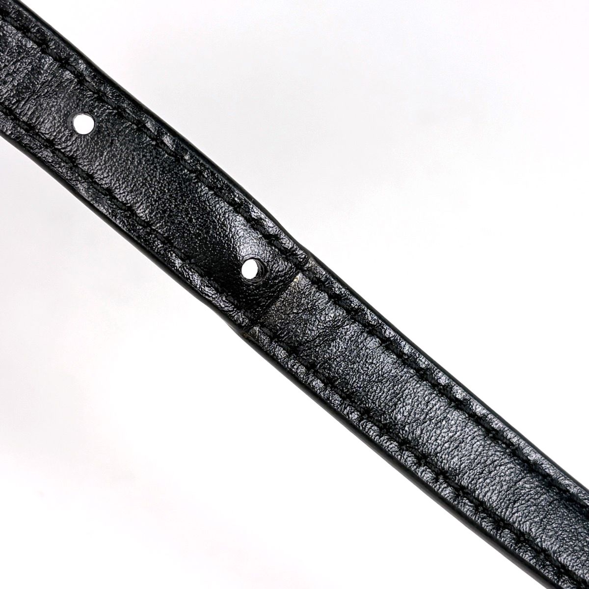 Saint Laurent Shoulder Bag Lou Fringe Leather Black — view 6