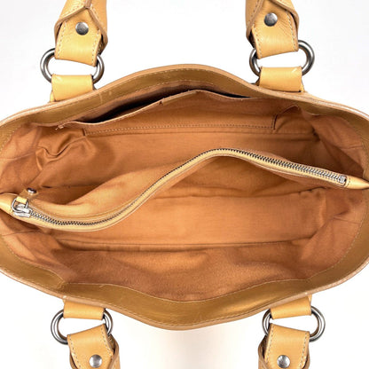 Celine Boogie Bag Handbag Leather Beige — view 8