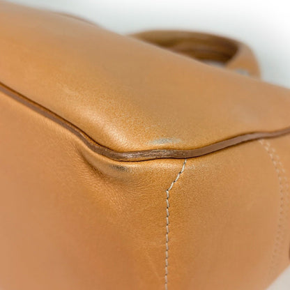 Celine Boogie Bag Handbag Leather Beige — view 3
