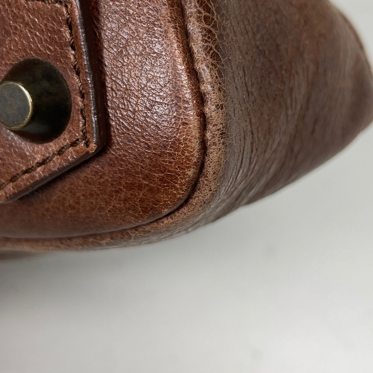 Balenciaga Handbag the First 2-Way Leather Brown — view 3