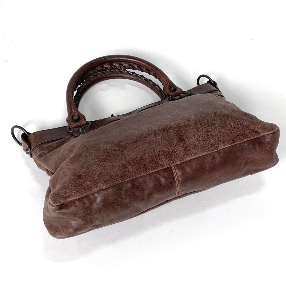 Balenciaga Handbag the First 2-Way Leather Brown — view 2
