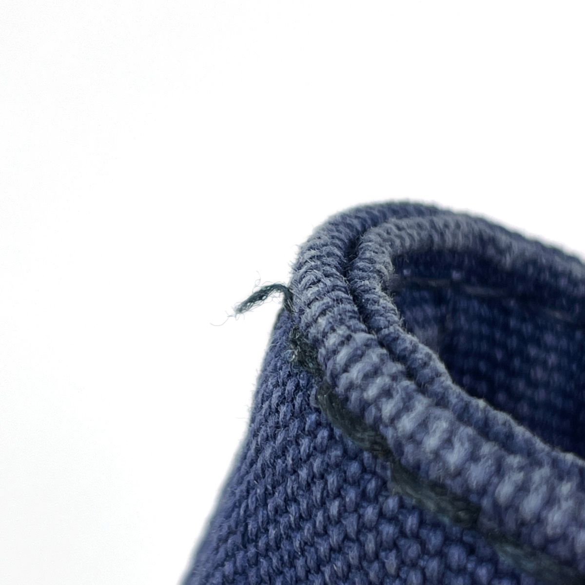 Prada Tote Canapa 2-Way Canvas Blue — view 4