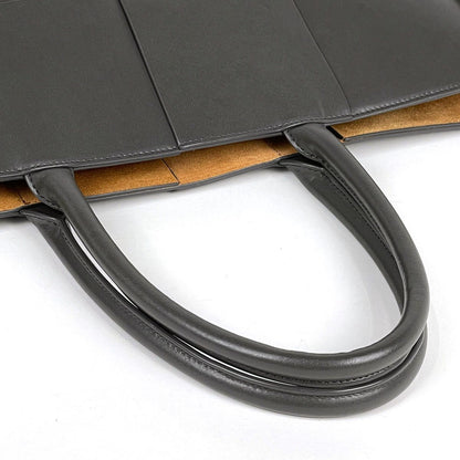 Bottega Veneta Tote Arco Large Leather Gray — view 6